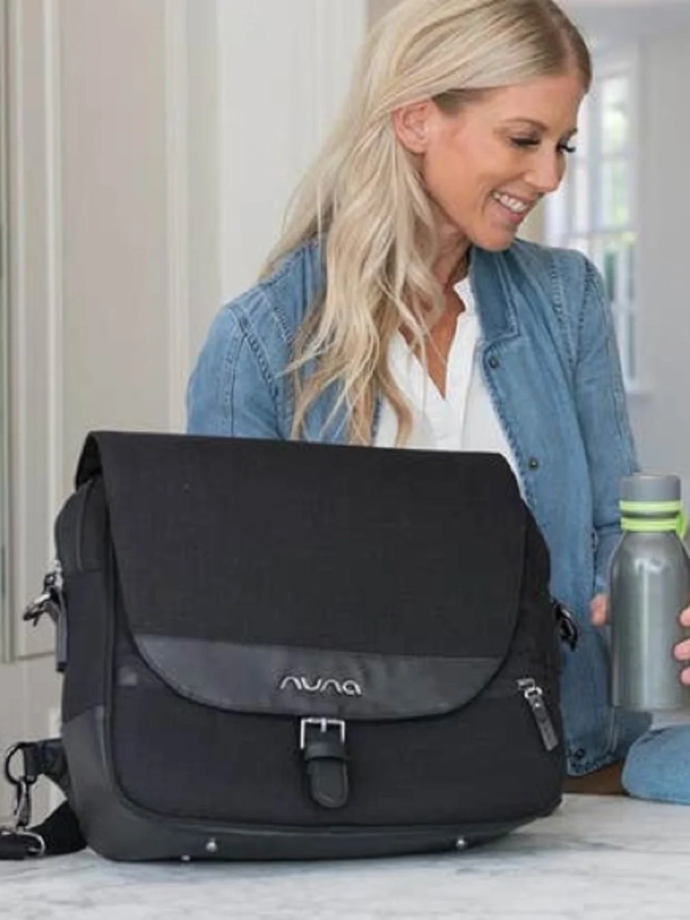Nuna Diaper Bag Backpack Black Caviar
